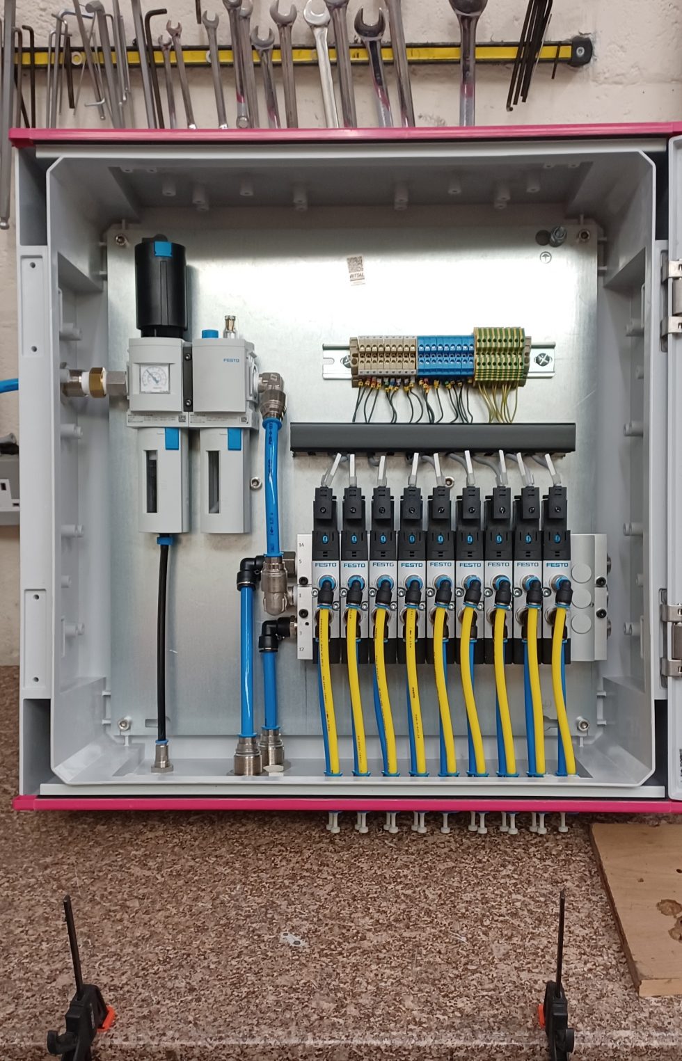 Pneumatic Control Panel Build - Airlane Pneumatics Limited